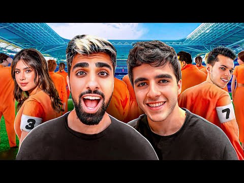 أكبر لعبة غميضة في ملعب الكرة🏟️ الفائز بيربح $10,000