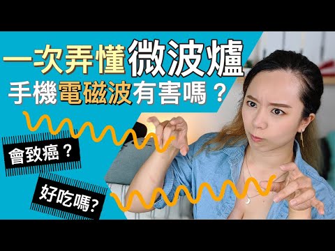 微波爐電磁波有害嗎?手機呢?煮起來會好吃嗎?來一次弄懂微波爐!