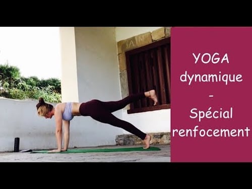 Yoga dynamique : 30 minutes - niveau intermédiaire // HappySpine
