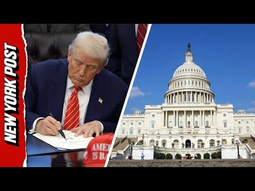 Trump Signs $1.2T Funding Bill to End Government Shutdown
