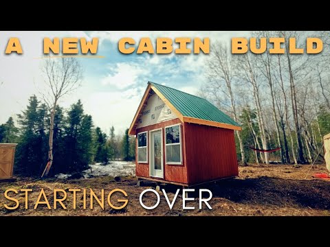 Helping Friends Build A Remote Cabin Miles From Any Road