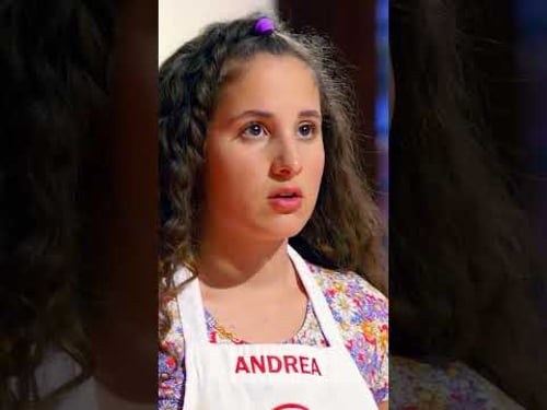 The Youngest Threat: Andrea Did an Amazing Job | MasterChef USA Season 7 #shorts