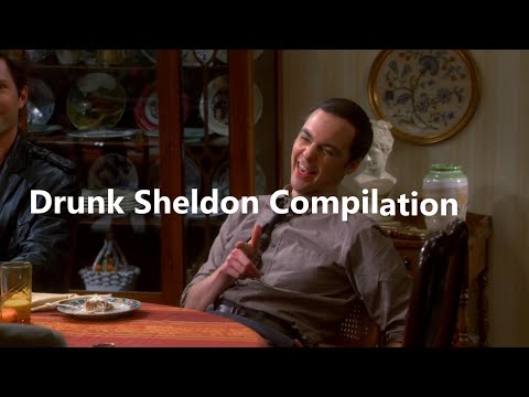 Sheldon Cooper being drunk for 11 minutes | The Big Bang Theory Edits| Drunk Sheldon||