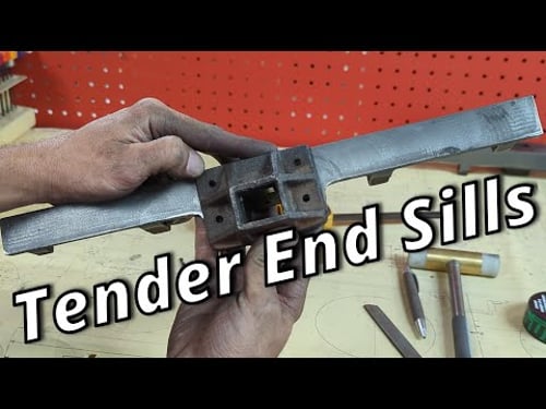 Building a Live Steam Engine: Tender Frame Part 1