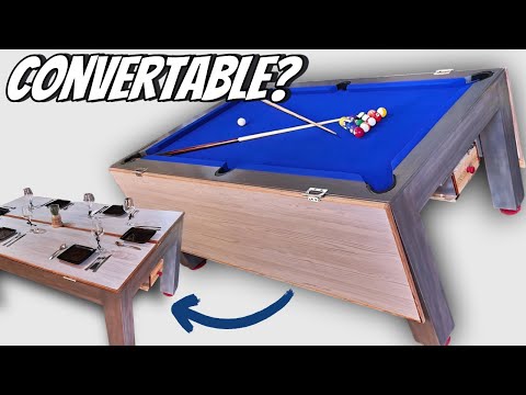 Dining Pool Table // With Ball Return System