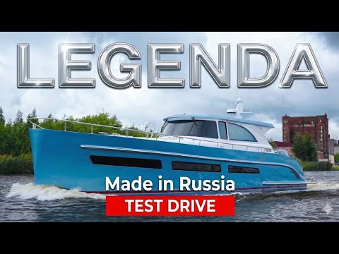 The most luxurious yacht from the Russian manufacturer REAL SHIPS from Kaliningrad is a #yachting...