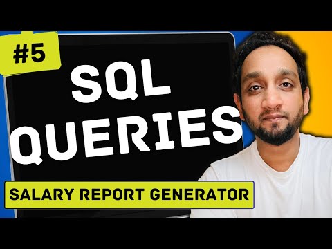 Salary Report Generator - SQL Interview Query 5 | SQL Problem Level "MEDIUM"