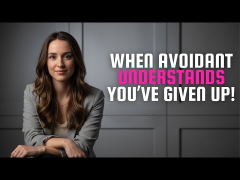 When the Avoidant Understands You’ve Given Up—Their Reaction Will Shock You | Clara Vance!