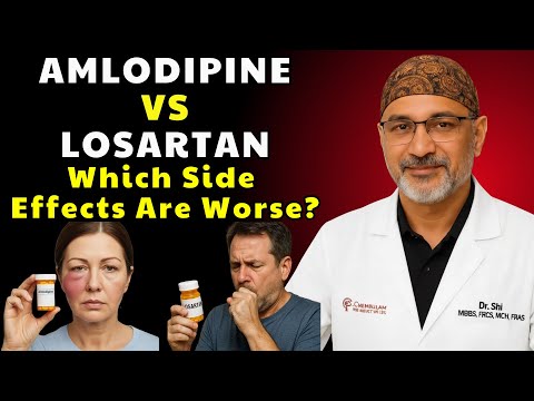 Amlodipine vs Losartan Side Effects: Which Is Worse for You? | Dr. Pradip Jamnadas