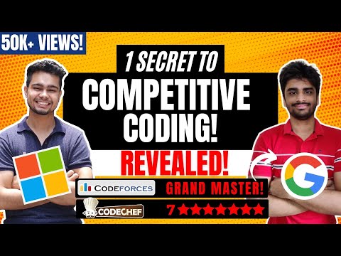 1 Secret to Competitive Coding by 7 Star Coder | Google Approached him for an Interview! | Red Coder