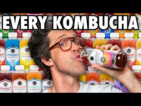 We Tried EVERY Kombucha Flavor