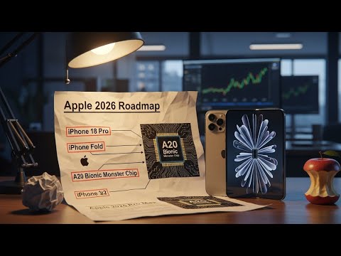 Apple’s 2026 Roadmap LEAKED: iPhone 18 Pro, Fold, & The A20 Monster!