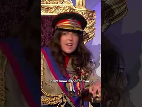 Richard Ayoade stitched up by Rosie Jones #shorts