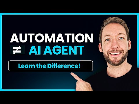 AI Agent vs AI Automation: You need to know this!
