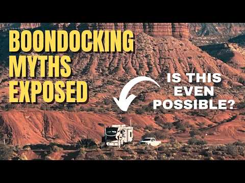 RV Living: 7 Misconceptions About Boondocking Off Grid with No Hookups