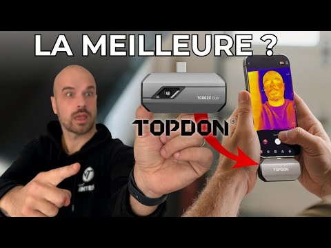 This thermal imaging camera has the best image quality I've tested! (TopDon TC002C Duo)