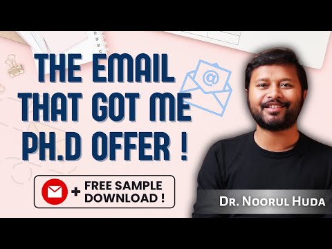 Emailing Professors for PhD: The Do's, Don’ts & FREE Templates ! All 'Bout Research