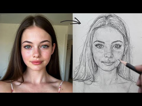Learn FACE DRAWING in 11 Minutes with LOOMIS METHOD!!