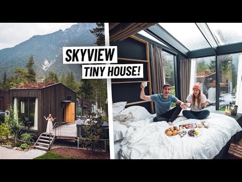 Full Tour of Our Skyview TINY HOUSE CHALET in Italy! + Electric Car Trouble π