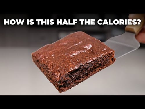I spent 4 years testing low calorie brownies. Heres what I learned.
