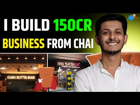 How I Built Ch Anubhavai Sutta Bar A Million-Dollar Franchise | Dubey | Chai Sutta Bar | Josh Talks