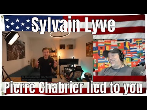 Sylvain Lyve - Pierre Chabrier lied to you. (and happy new year) - REACTION
