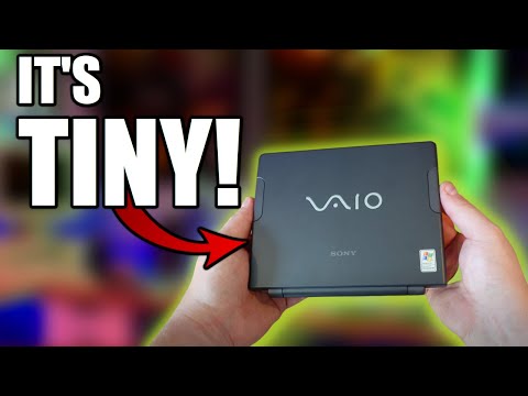 This Laptop is Unbelievably Tiny - Sony PCG-U101
