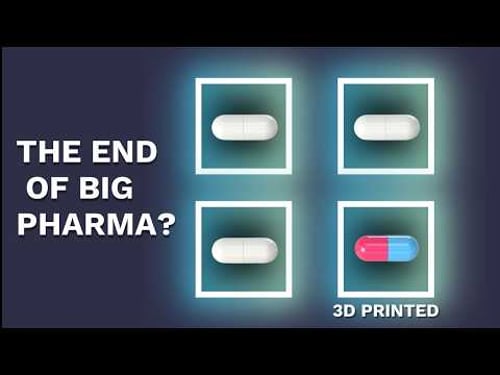 3D Printed Drugs: The $500 Printer vs. Big Pharma