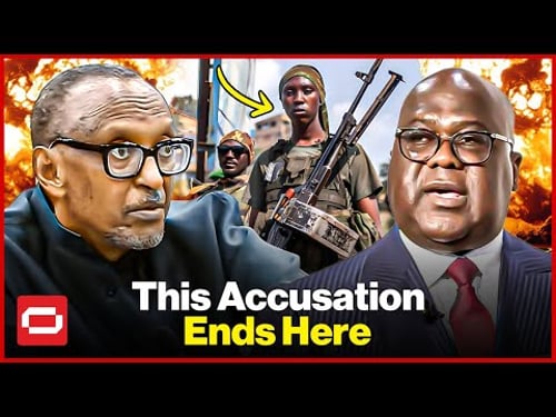 President Paul Kagame fires back at DR Congo and rejects all blame