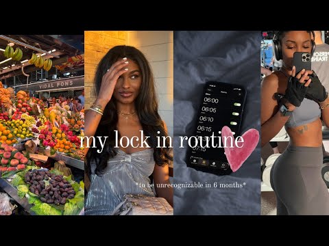 how to lock in to be unrecognizable in 2026 (gym workout, nutrition, cleaning, etc)