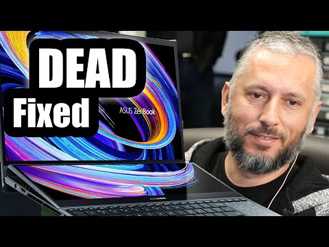 Expensive Zenbook i9 Laptop Dead. What's going on Asus? UX582 Fixed.