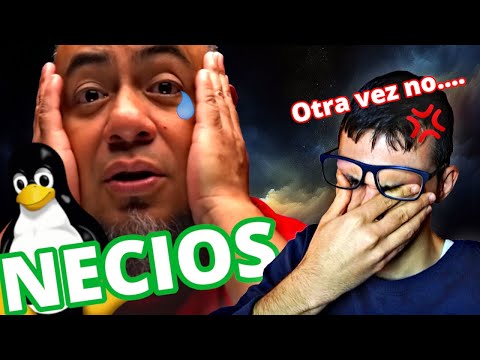 🤣 POLLO LA VUELVE A LIAR❗🤦🏻♂️ hablando sin saber de Linux 🐧