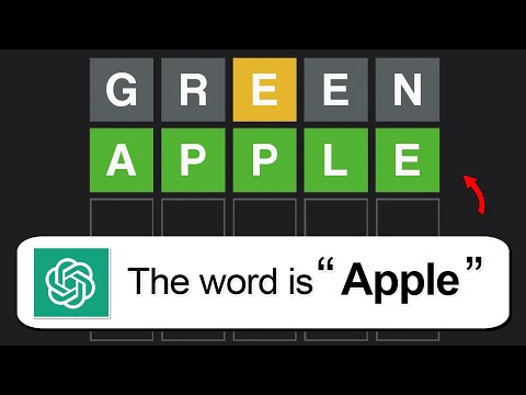 When ChatGPT Plays Wordle