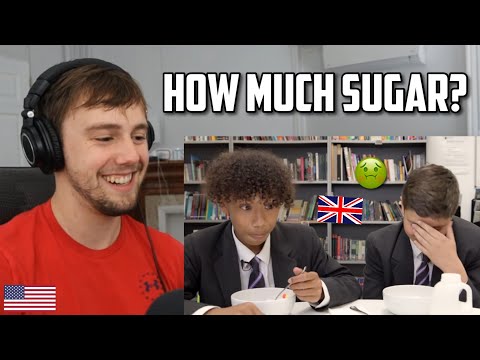 British Highschoolers Try American Cereal.. (American Reacts)