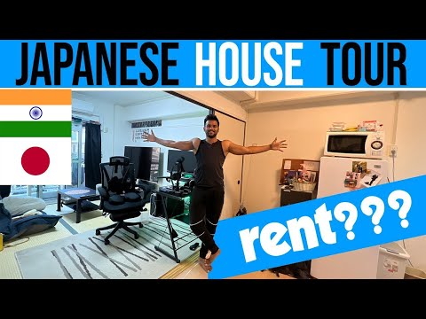 Japanese House Tour || Work setup || Indian in Japan ||