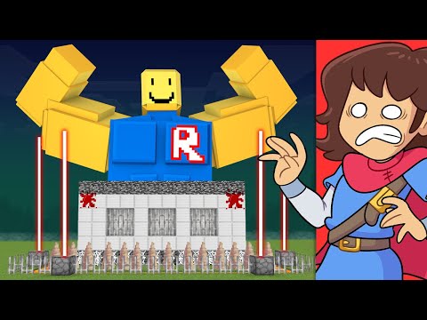 Roblox vs Security House in Minecraft
