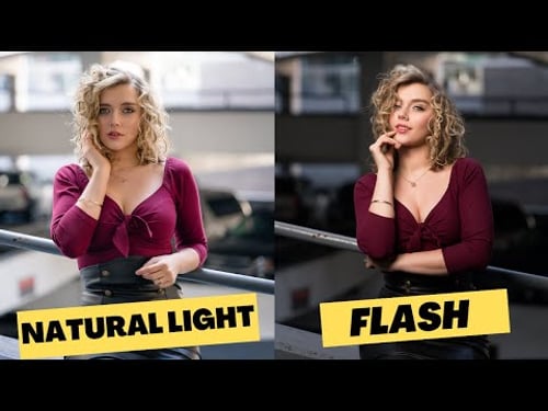 The POWER of Off Camera Flash Photography (vs using available light) Pt 2