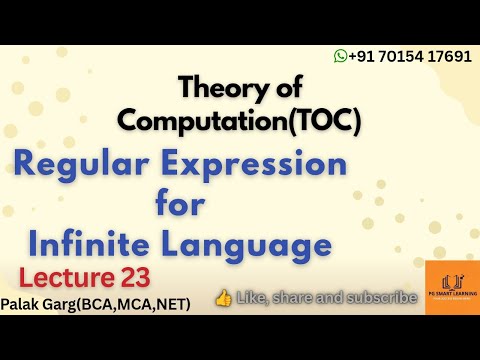 Regular Expression for Infinite Language🔥| GATE & UGC NET TOC Tricks#toc#ugcnet#gate#computerscience