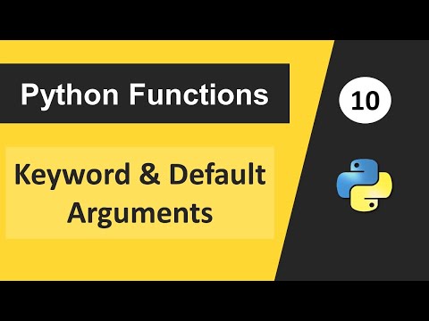 Python Tutorial in Hindi | Keyword Arguments in Python | Default Arguments in Python