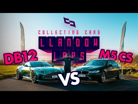 Aston Martin DB12 vs BMW M5 CS | Chris Harris Presents - Llandow Laps