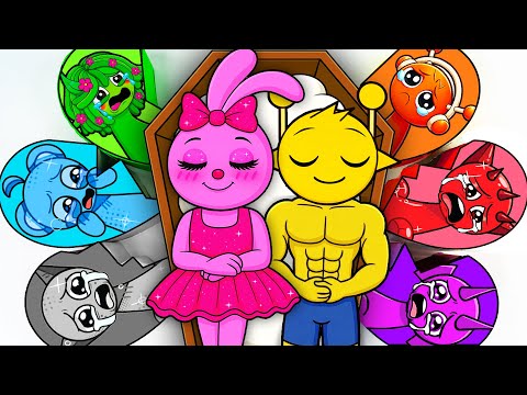 💖Paper DIY💖HELP Pinki x Simon COUPLE Love SPRUNKI Coffin Box BLIND BOX Unboxing | How To Make ASMR