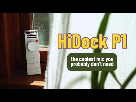 HiDock P1: AI Voice Recording in a Retro Package