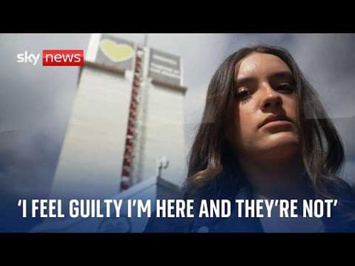 'I feel guilty I'm here': Children of Grenfell remember as trauma remains seven years on