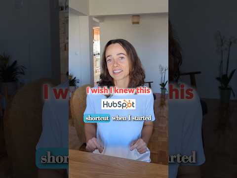 I wish I knew about HubSpot snippets sooner #productivityhacks #crmtips #timemanagement #hubspot