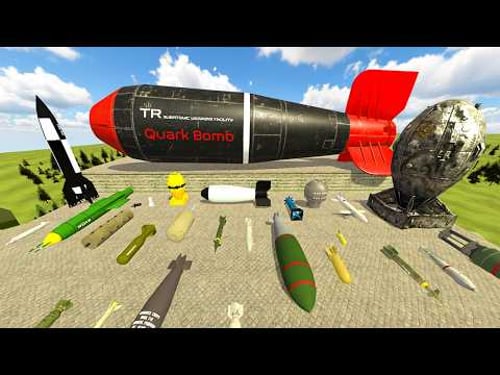 Testing Every NUCLEAR Bomb During the Evening | GMod