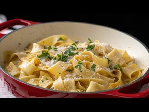 10 Minuten Abendessen mit weißer Soße – Perfekt für faule Tage und unglaublich lecker!