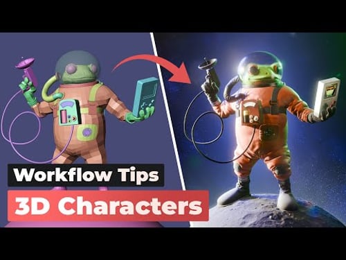 How to Have More Fun Creating 3D Characters in Blender