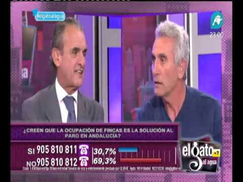 Cara a cara de Mario Conde y Cañamero, sobre la ocupación de la finca `Los Carrizos´