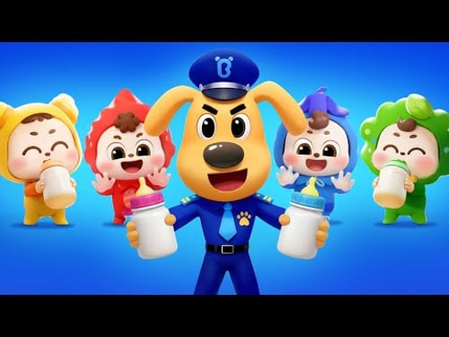 Where Are The Babies? | Fun Stories | Police Cartoon | Sheriff Labrador