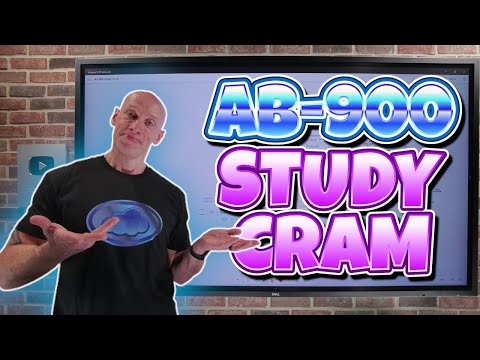 AB-900 Study Cram - Microsoft 365 Certified: Copilot and Agent Administration Fundamentals